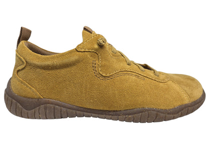 Josef Seibel Wynoma 01 Safran suede shoe, side view